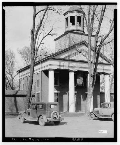 henderson-Historic American Buildings Survey Collection, Library of Congress, LC-HABS ILL 36-OQUA,1-4